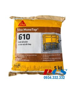 Sika Monotop 610 Vữa sửa chữa kết dính và bảo vệ cốt thép