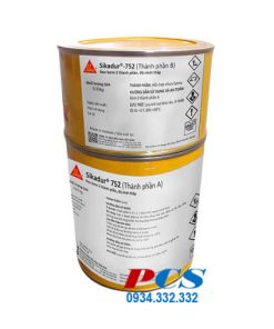 Sikadur 752 Keo gắn vết nứt kết cấu bê tông, gốc Epoxy 2 thành phần