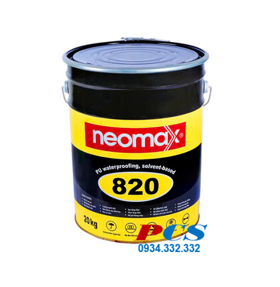 Neomax 820 Chống thấm gốc polyurethane 1 thành phần, dạng lỏng