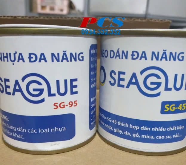 Sự khác nhau giữa keo dán nhựa Seaglue SG 95 và Seaglue SG 45