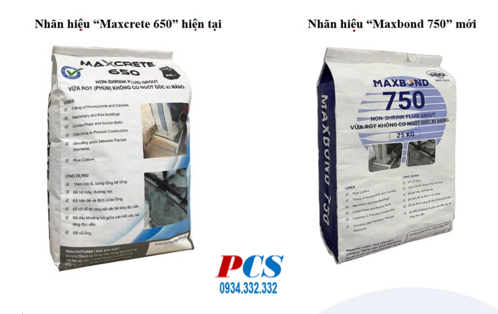 ĐỔI MỚI ĐỂ TỐT HƠN – GIỚI THIỆU NHÃN HIỆU MỚI: MAXBOND 750