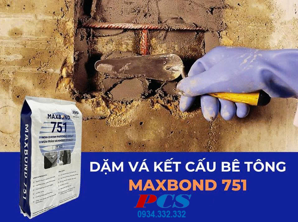 Vữa Maxbond 751 (2)